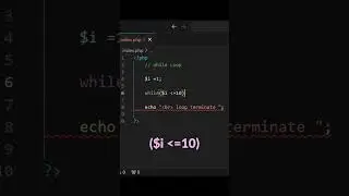 What is While Loop with basic example | urdu/hindi | #WhileLoops  #PHPLoop #PHPBasics #PHPTutorial