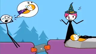 Bridge Puzzle (WEEGOON) - All Levels 1-15 - Gameplay Walkthrough - Funny Stickman Brain Puzzle Game