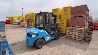 Грузим газоблок аккуратно 👍