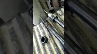 замена телескопической тяги на мазе кпп (zf) 1 часть