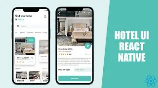 HOTEL BOOKING APP UI USING REACT NATIVE