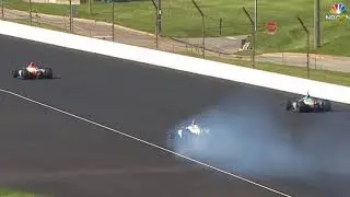 Indycar 2019: Colton Herta Indy 500 Practice Incident
