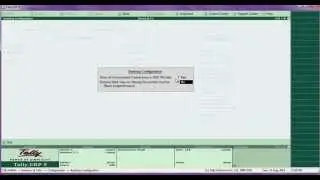 Configuration setting in tally part2