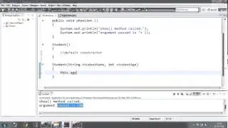 Constructors And Methods