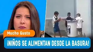 Niños venezolanos buscan alimentos en la basura - Mucho Gusto 2019