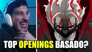 REACCIÓN a TOP 20 OPENINGS ANIME FALL 2024
