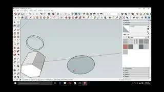 How to draw a nut & bolt using sketchup (Sinhala)