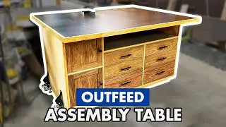 The Ultimate Outfeed Assembly Table: Your New Go-to For Workspace Efficiency!