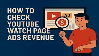 How to check #youtube watch page ads revenue?