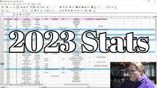2023 Reading Stats and Spread Sheet