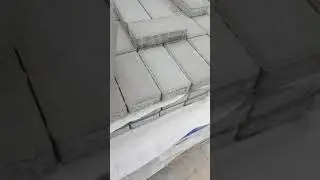 Брусчатка серая 100х200х40мм