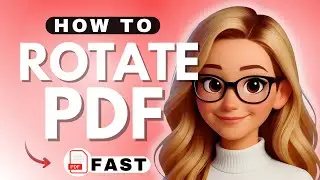 How to Rotate a PDF and Save using Adobe Acrobat - 2025