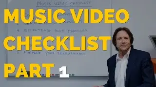 Music Video Checklist Part 1