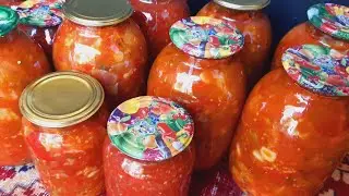 Зимой жалела, что сделала мало! ОБАЛДЕННЫЙ САЛАТ на ЗИМУ