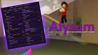 (Alysum) *BEST* SCRIPT ON DAHOOD (SILENTAIM/AIMBOT/ESP)