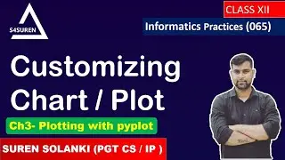 Customizing Chart / Plot Ch3- Plotting with pyplot | Informatics Practices ( IP 065)  | Class: 12