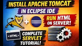 Apache Tomcat Installation + Eclipse Setup | Run HTML on Server (Step-by-Step)