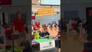 TYMON 3.67 ER SINGLE FULLSTEP #shorts #cubing