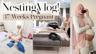 Decluttering and Organizing the ENTIRE HOUSE Before Baby! Nest with Me