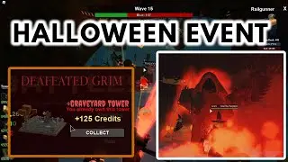 Tower Battles Halloween Event 2020 DEMOLISHED (Last/Boss Wave) [Tower Battles ROBLOX]