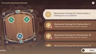 Genshin Impact | Evermotion Mechanical Painting Event Walkthrough...