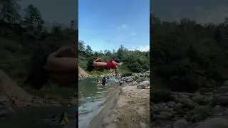 practice at river #arunachalpradesh #flips