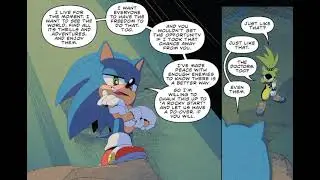 Roger Sonic IDW issue 50 dub (Elevenlabs AI)