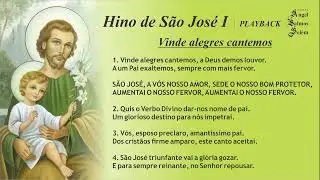 HINO DE SÃO JOSÉ - Vinde alegres cantemos (PLAYBACK)