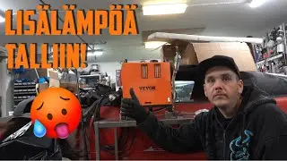 Asennetaan Vevor diesellämmitin talliin!
