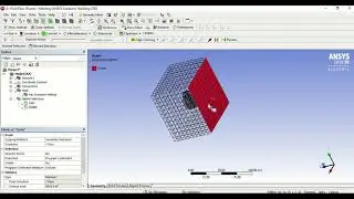 Create named selections in mesh for ANSYS Fluent