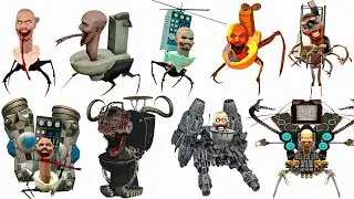 Niveles de Poder del PARÁSITO SKIBIDI (Skibidi Toilet)