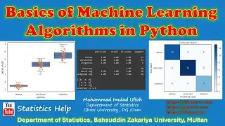 Basics of Machine Learning Demonstration in Python
