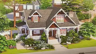 Grandparents' Craftsman House 👵🏻 | The Sims 4 Speed Build