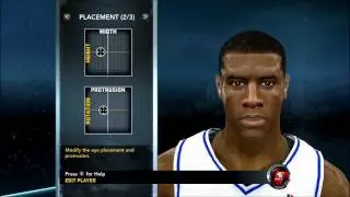 NBA 2K12 - How To Create Terrence Jones