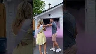 Car Exhaust Gender Reveal #genderreveal #exhaust #amg