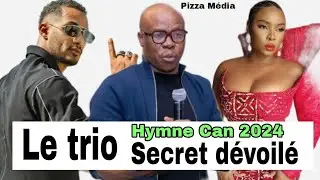 P0URQU0I L'HYMNE #CAN2024 CHANTÉ PAR CE TRIO ?
