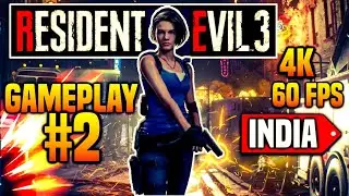 JILL'S FIGHT WITH SPIDER MONSTERS | RESIDENT EVIL 3 GAMEPLAY #2