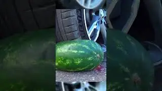 Crushing Crunchy & Soft Things by Car! #shorts #crushing #asmr #crunchy