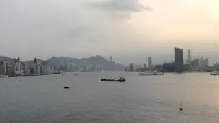 Short View of the Hong Kong Bay