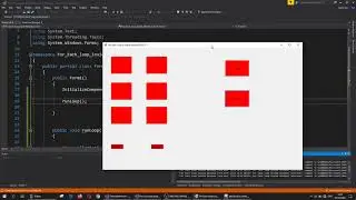 C# Tutorial - How to use a for each loop in Windows Form with Visual Studio
