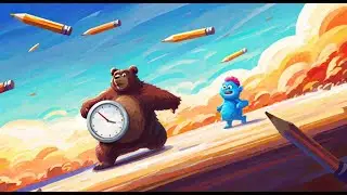 Grizzy and the Lemmings coloring | coloring tutorial for beginners 