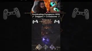 Dominating Dungeons with Daggers + Crossbows - Throne and Liberty #throneandliberty #gaming