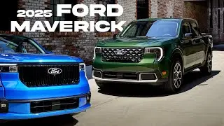 2025 Ford Maverick Lariat Hybrid and Maverick Lobo - Two exciting additions to the Maverick lineup