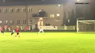 Franek Pawlak w meczu  Błonianka Błonie - MLKS Józefovia