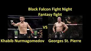 Khabib Nurmagomedov VS Georges St-Pierre FIGHT IN UFC 4/ FANTASY FIGHT