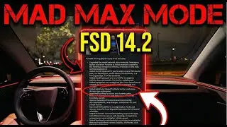 Tesla Self-Driving 14.2 is Finally HERE! Driving Mad Max Mode to Super Charger