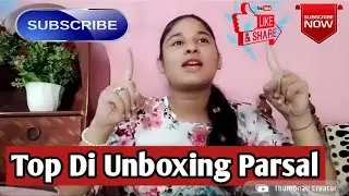 Top Di Unboxing Bahu Rani Vlog Standup Comedy | Saas Bahu Rani Vlog Video