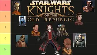 Ranking All Old Republic Companions | Part one - Knights Of The Old Republic