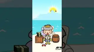 Money 💰 Vs Crown 👑 #shorts #tocaboca #tocalifeworld #tocalifestory #fyp