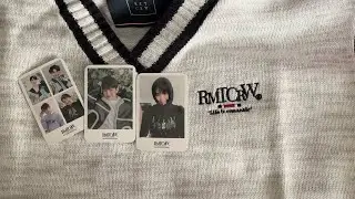 woozi x romantic crown unboxing + updating my woozi binder ♡ asmr